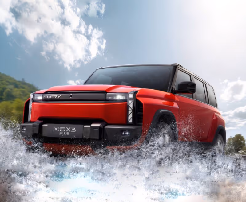 Chery Fulwin X3 and X3 Plus all-electric off-road SUV launched starting at 12,500 USD